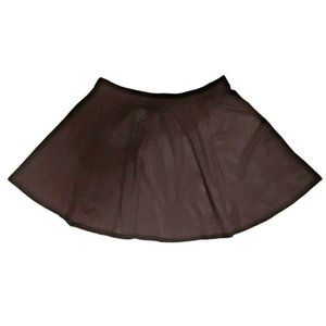XL Black Swing Skirt Short Snake Textured Wallflower brand